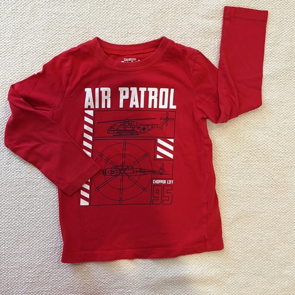 Oshkosh and Cat & Jack Long Sleeve T shirts Bundle